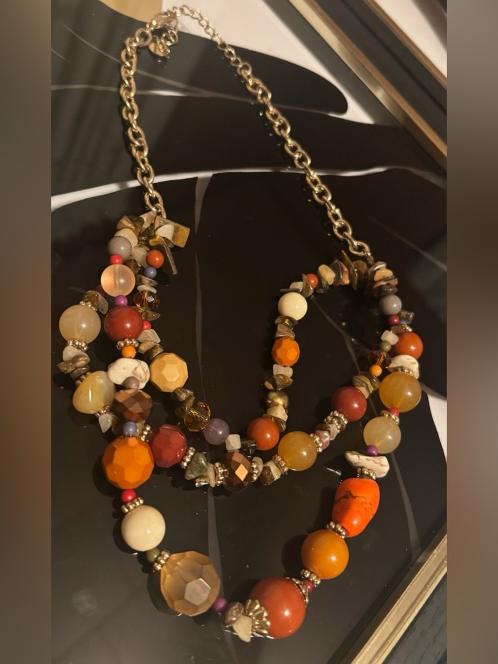 4 Vintage Necklaces ( Coldwater Creek & Ann Taylor) and 2 Bracelets #122 - Picture 10 of 16